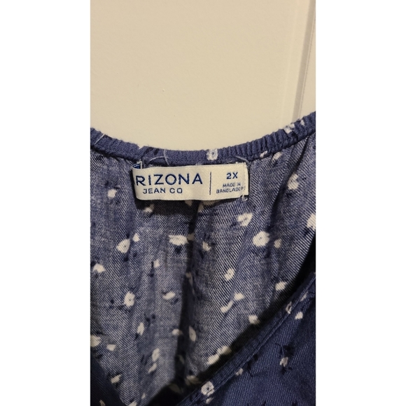 Arizona 2X shorts romper rayon - Picture 2 of 5